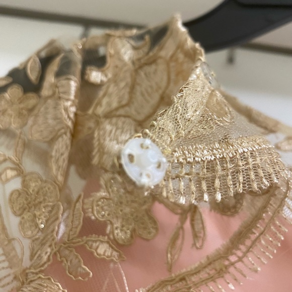 RARE EDITION - GOLD & PINK DRESS - Picture 9 of 9